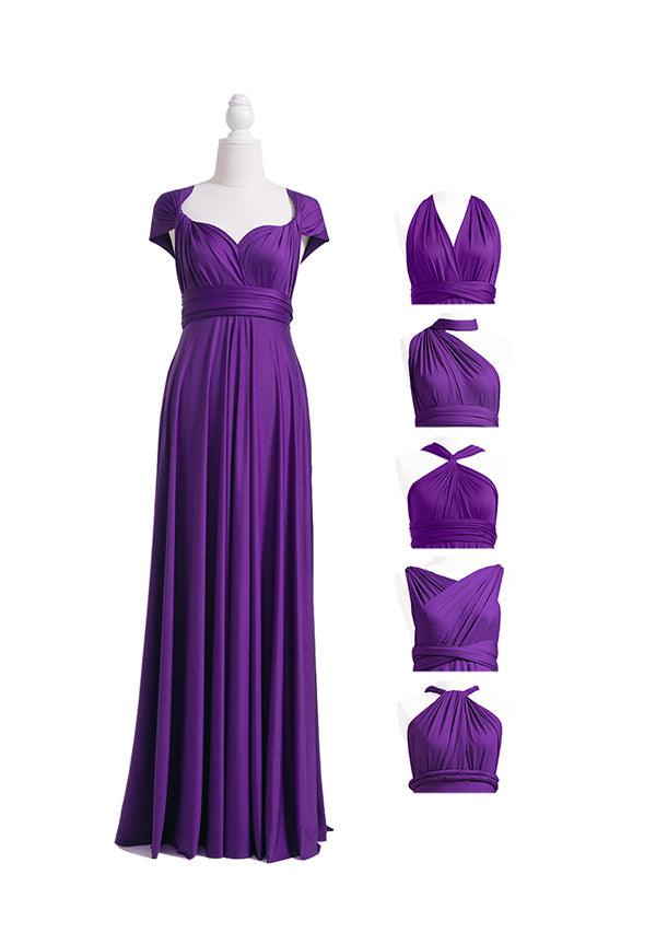 Buy Purple Infinity Dress Multiway Dress 3695