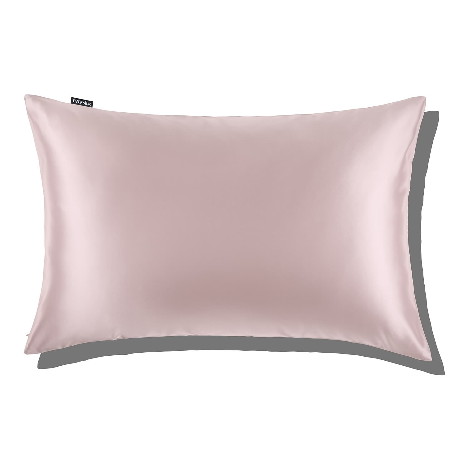 EVERSILK Pink Silk Pillowcase for Hair and Skin - 100% Mulberry Silk - 22 Momme, 6A Grade with Zipper