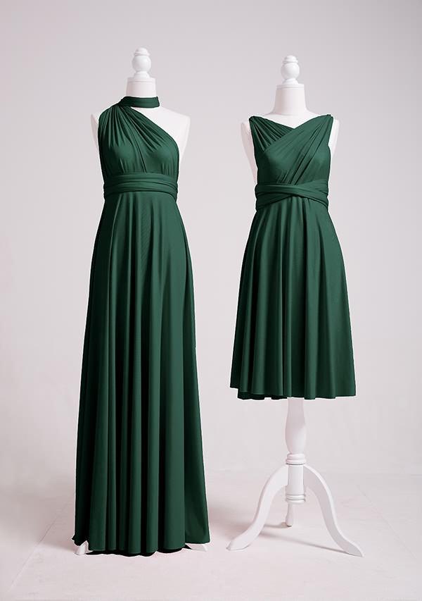 Buy Dark Green Infinity Dress, Multiway Dress - InfinityDress.com