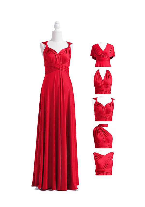 Buy Red Infinity Dress, Multiway Dress 